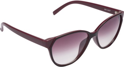 Cristiano Ronnie Cat-eye Sunglasses(For Women, Brown)