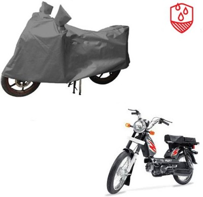 RPSENTTERPR Waterproof Two Wheeler Cover for TVS(Heavy Duty Super XL, Grey)