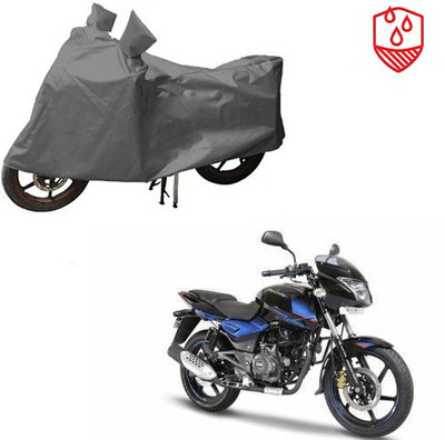 RPSENTTERPR Waterproof Two Wheeler Cover for Bajaj(Pulsar 150 DTS-i, Grey)