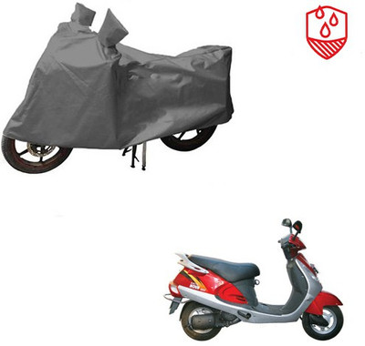 RPSENTTERPR Waterproof Two Wheeler Cover for Kinetic(Nova, Grey)