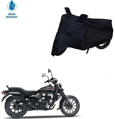 SRENTERPRISES Waterproof Two Wheeler Cover for Bajaj(Avenger 150 Street, Black)