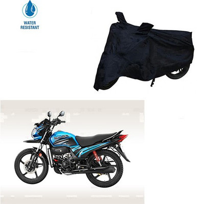 SRENTERPRISES Two Wheeler Cover for Honda(Passion Pro TR, Black)