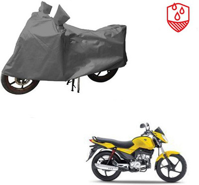 Atulit enterprises Waterproof Two Wheeler Cover for Mahindra(Stallio, Grey)