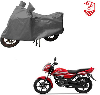 RPSENTTERPR Waterproof Two Wheeler Cover for TVS(Phoenix, Grey)