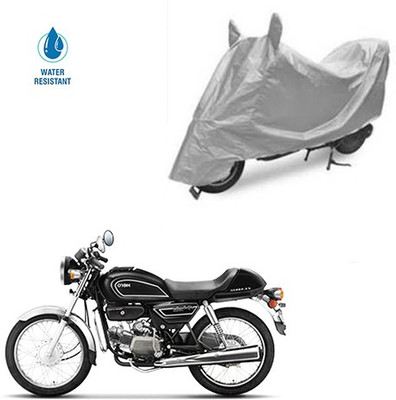 SRENTERPRISES Two Wheeler Cover for Hero(Splendor Pro Classic, Silver)