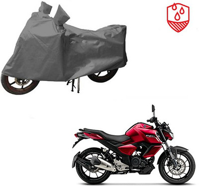 Atulit enterprises Waterproof Two Wheeler Cover for Yamaha(FZ-S, Grey)