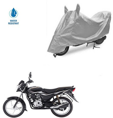 SRENTERPRISES Two Wheeler Cover for Bajaj(Platina 100 DTS-i, Silver)