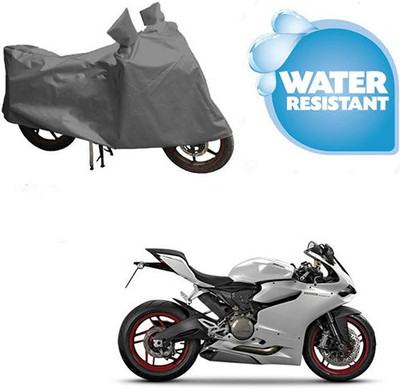 Atulit enterprises Waterproof Two Wheeler Cover for Ducati(899 Panigale, Grey)