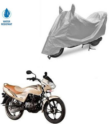 SRENTERPRISES Two Wheeler Cover for LML(Freedom, Silver)
