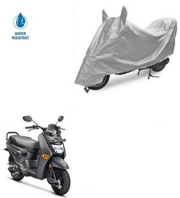 SRENTERPRISES Two Wheeler Cover for Honda(Cliq, Silver)