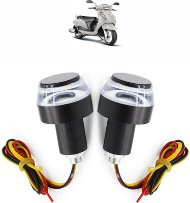 Vagary Front LED Indicator Light for Suzuki Access 125(White, Blue)