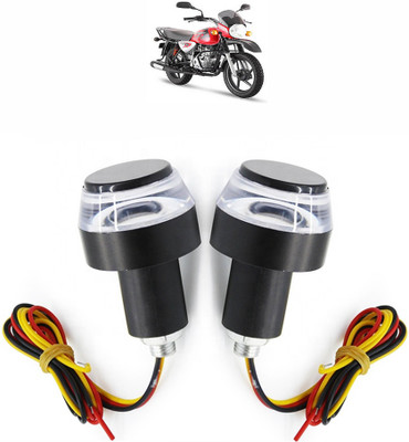 Vagary Front LED Indicator Light for Bajaj Boxer(White, Blue)