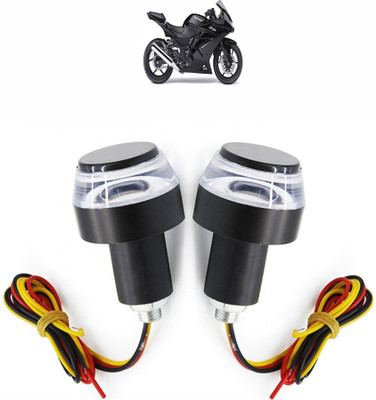 Vagary Front LED Indicator Light for Kawasaki Ninja 250(White, Blue)