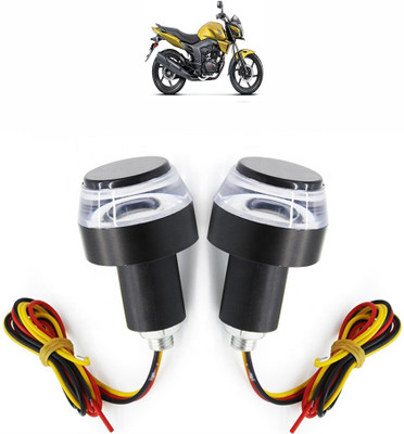 Vagary Front LED Indicator Light for Honda CB Trigger(White, Blue)