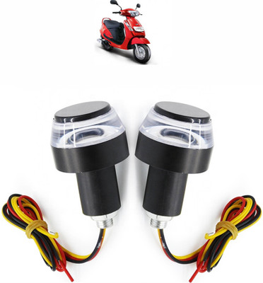 Vagary Front LED Indicator Light for Mahindra Duro(White, Blue)