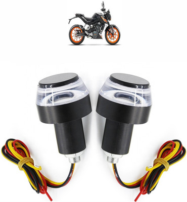 Vagary Front LED Indicator Light for KTM Duke 200(White, Blue)