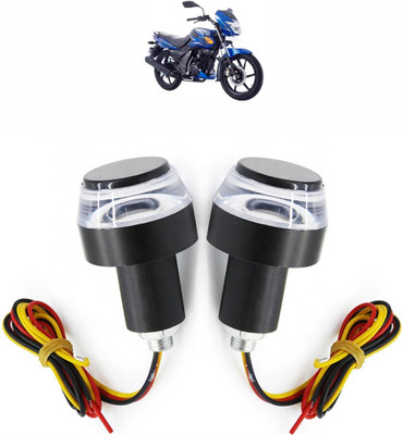 Vagary Front LED Indicator Light for TVS Flame SR125(White, Blue)