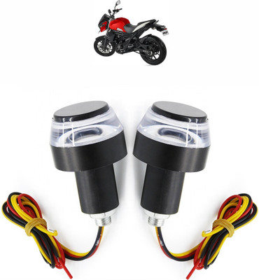 Vagary Front LED Indicator Light for Mahindra Mojo(White, Blue)