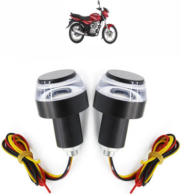 Vagary Front LED Indicator Light for Bajaj Discover 125 M(White, Blue)