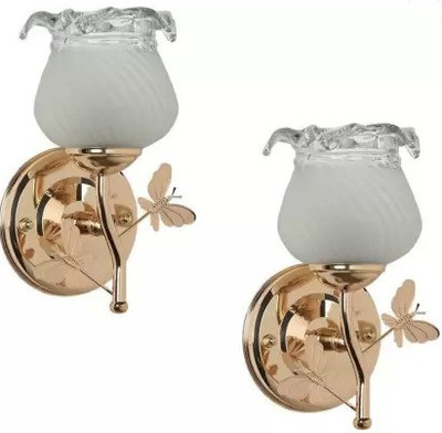 Masko Uplight Wall Lamp Without Bulb(Pack of 2)