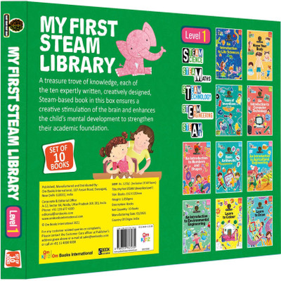 My First STEAM Library Level-1 Box(English, Paperback, Om Books Editorial Team)