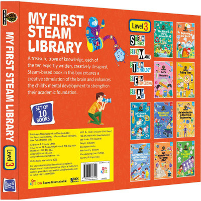 My First STEAM Library Level-3 Box(English, Paperback, Om Books Editorial Team)