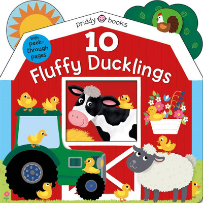 Tiny Tots Peep-Through: 10 Fluffy Ducklings(English, Board book, Priddy Roger)