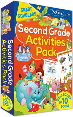 Smart Scholars Second Grade Activities Pack (Box)(English, Paperback, Om Books Editorial Team)