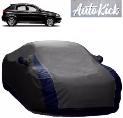 AutoKick Car Cover For Chevrolet Optra SRV (With Mirror Pockets)(Grey)