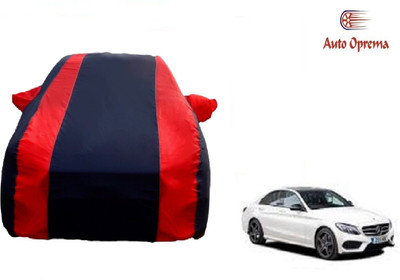 Auto Oprema Car Cover For Mercedes Benz C250 (With Mirror Pockets)(Blue, Red)