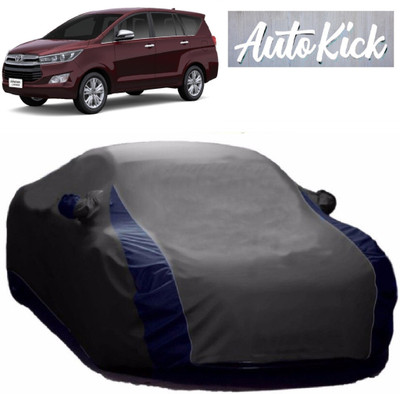 AutoKick Car Cover For Toyota Innova (With Mirror Pockets)(Grey)