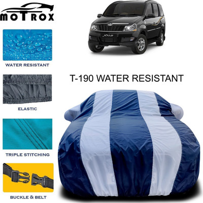 MoTRoX Car Cover For Mahindra Xylo (With Mirror Pockets)(White)
