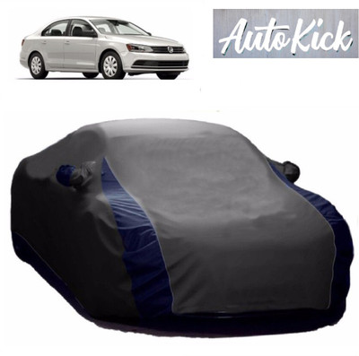 AutoKick Car Cover For Volkswagen Jetta (With Mirror Pockets)(Grey)