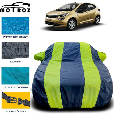 MoTRoX Car Cover For Tata Altroz (With Mirror Pockets)(Green)