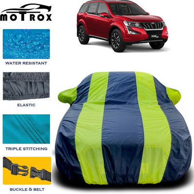 MoTRoX Car Cover For Mahindra XUV 500 (With Mirror Pockets)(Green)