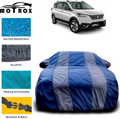 MoTRoX Car Cover For Maruti Suzuki Ertiga (With Mirror Pockets)(Grey)