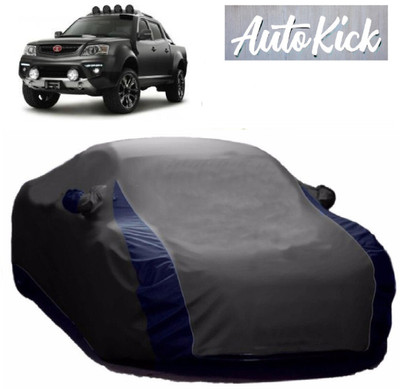 AutoKick Car Cover For Tata Xenon XT (With Mirror Pockets)(Grey)