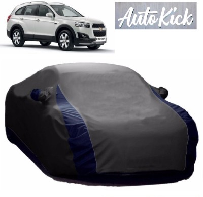 AutoKick Car Cover For Chevrolet Captiva (With Mirror Pockets)(Grey)