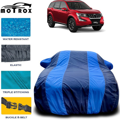 MoTRoX Car Cover For Mahindra XUV 500 (With Mirror Pockets)(Blue)