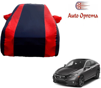 Auto Oprema Car Cover For Honda Civic (With Mirror Pockets)(Blue, Red)