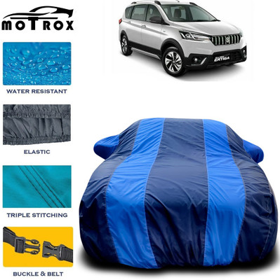 MoTRoX Car Cover For Maruti Suzuki Ertiga (With Mirror Pockets)(Blue)
