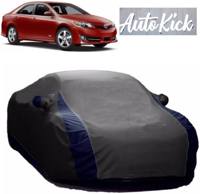 AutoKick Car Cover For Toyota Camry (With Mirror Pockets)(Grey)