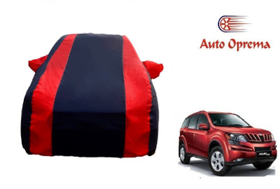 Auto Oprema Car Cover For Mahindra XUV 500 (With Mirror Pockets)(Blue, Red)