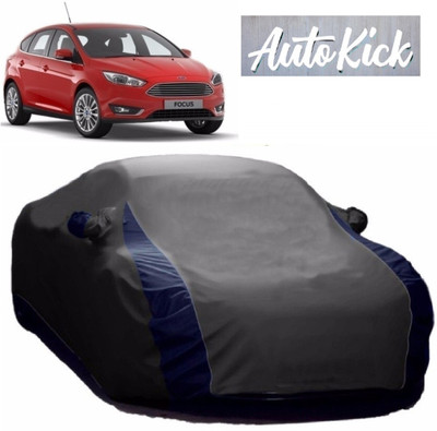 AutoKick Car Cover For Ford Focus (With Mirror Pockets)(Grey)