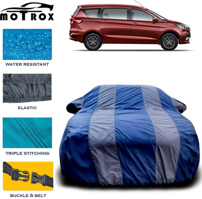 MoTRoX Car Cover For Maruti Suzuki Ertiga (With Mirror Pockets)(Grey)