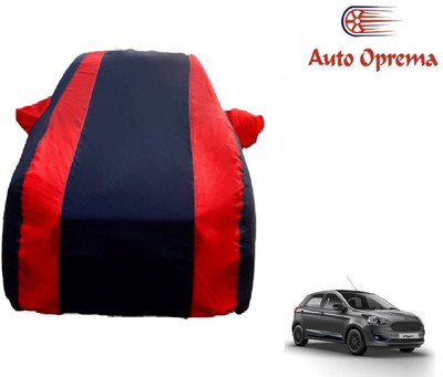 Auto Oprema Car Cover For Ford Figo (With Mirror Pockets)(Blue, Red)