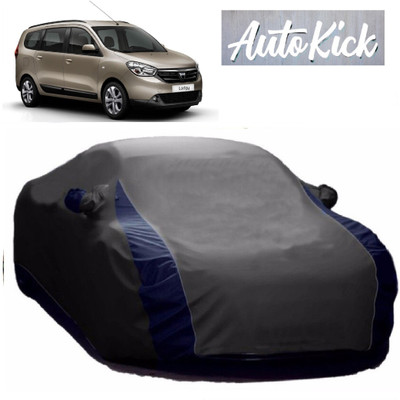 AutoKick Car Cover For Renault Lodgy (With Mirror Pockets)(Grey)