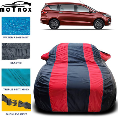 MoTRoX Car Cover For Maruti Suzuki Ertiga (With Mirror Pockets)(Red)