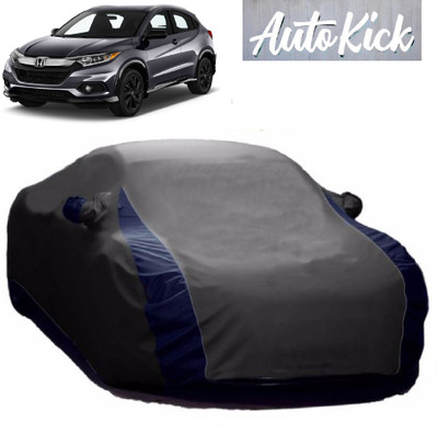AutoKick Car Cover For Honda HR-V (With Mirror Pockets)(Grey)