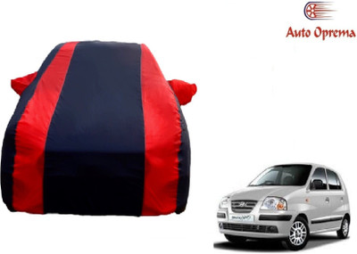 Auto Oprema Car Cover For Hyundai Santro Xing (With Mirror Pockets)(Blue, Red)